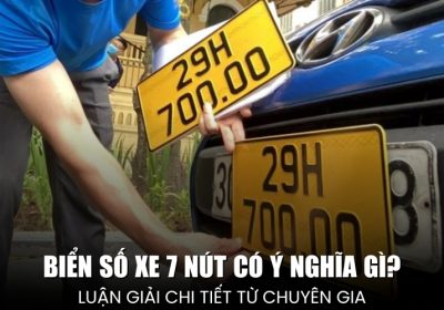 Biển Số Xe 7 Nút Có Ý Nghĩa Gì? Giải Đáp Chi Tiết Từ Chuyên Gia Phong Thủy