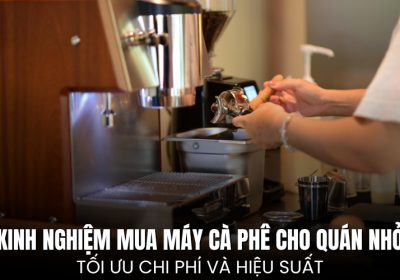 Kinh Nghiệm Mua Máy Cà Phê Cho Quán Nhỏ Tối Ưu Chi Phí Và Hiệu Suất
