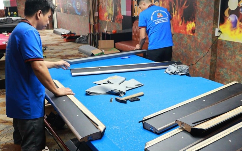 trường hợp cần thay băng cao su bàn bid